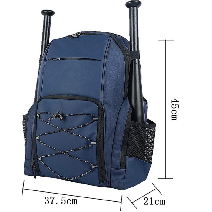 Baseball Bat Softball Bat Storage Bag With Book Phone Water Cup Sports Bag - Image 2