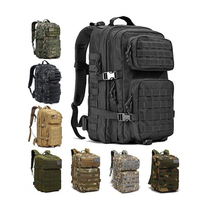 45L Molle Hunting Rucksack Sport Cycling Climbing Bag Travel Tactical Hiking Backpack - Image 2