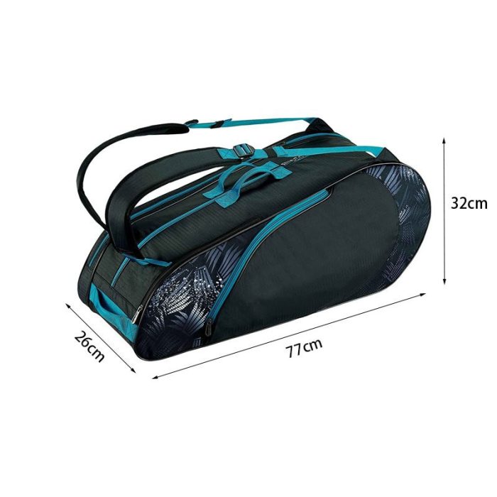 Tennis Rackets Paddle 6 Racquet Custom Backpack Tennis Bag With Shoulder Handle - Image 3