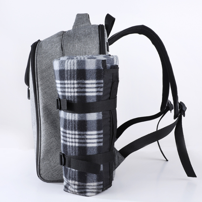 2020 Family Outdoor Camping Picnic Bag And Insulated Waterproof Pouch Picnic Backpack For 4 Persons - Image 5