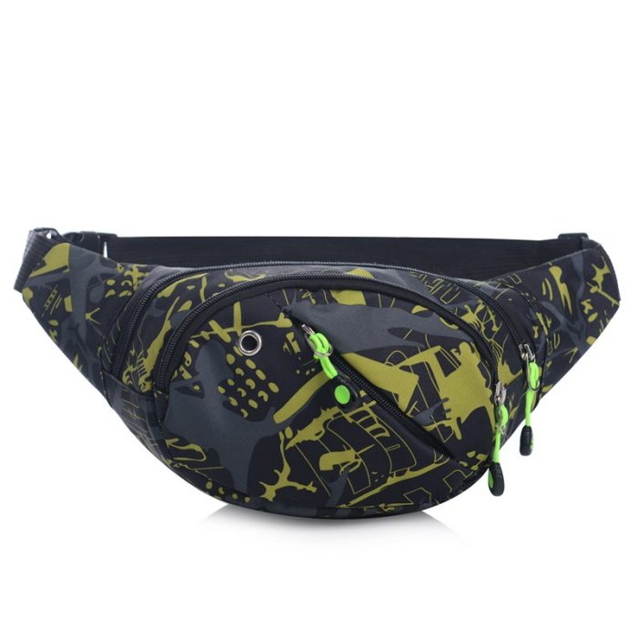 wholesale promotion polyester sports waist bag waist crossbody bag waist pouch bag - Image 5