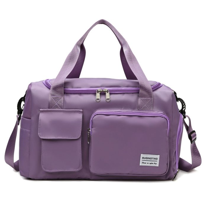 weekender bags for women gym travel bag purple gym bags for women custom
