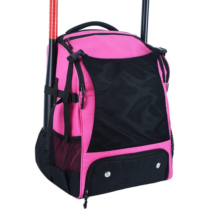 Wholesale Custom Baseball Bat Equipment Backpack Sports Bag With Shoe Compartment