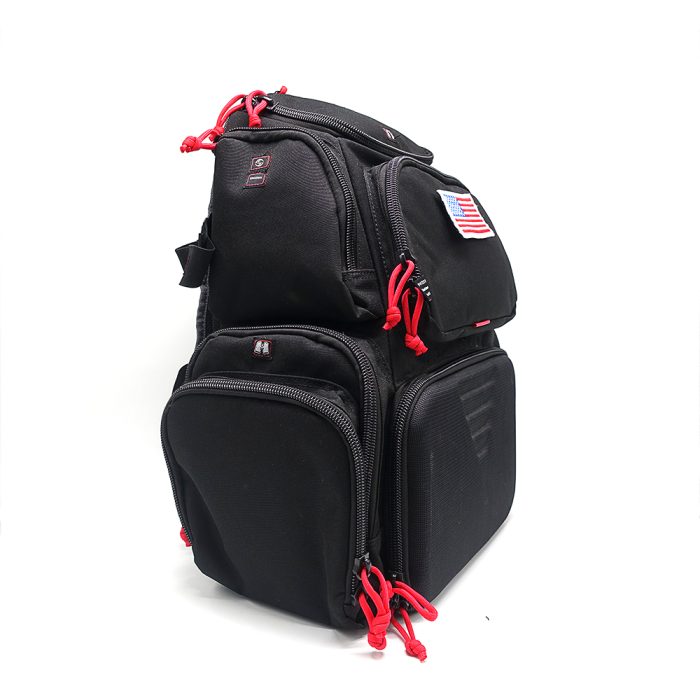 Discs Commander Backpack Disc Golf Bag  20 Disc Capacity Two Deep Storage Pockets Two Water Bottle Holders - Image 3
