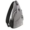 MNew men's chest bagen's chest bag outdoor hiking large capacity multi-functional crossbody bag fashion one shoulder leisure bag