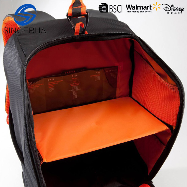 Sport in Porting Bag Athletic Triathlon Backpack Car Air Freshenere Triathlon Backpack Outdoor Waterproof Linen Polyester Male - Image 4
