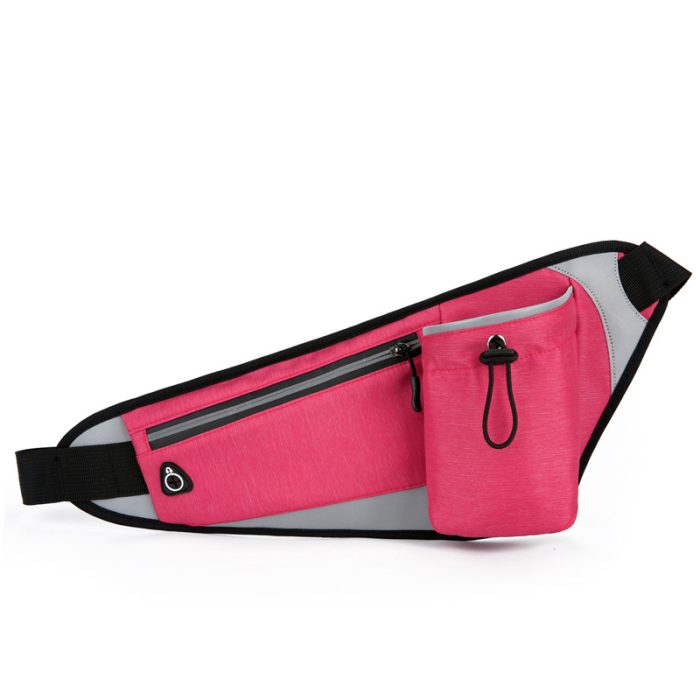 crossbody chest sling bag waist bag with water bottle walkie talkie chest bag - Image 5