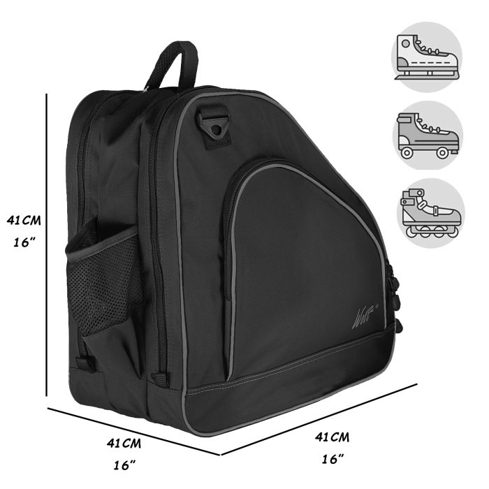 Ice Skate Bag Roller Skate Bag Fashion adjustable shoulder Bag for both youth and adults - Image 3