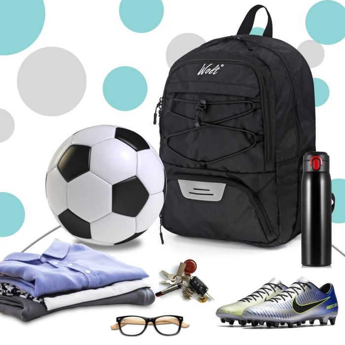 Youth Soccer Backpack Includes Separate Cleat Shoe and Ball Compartment, fit to Youth & Adult - Image 6