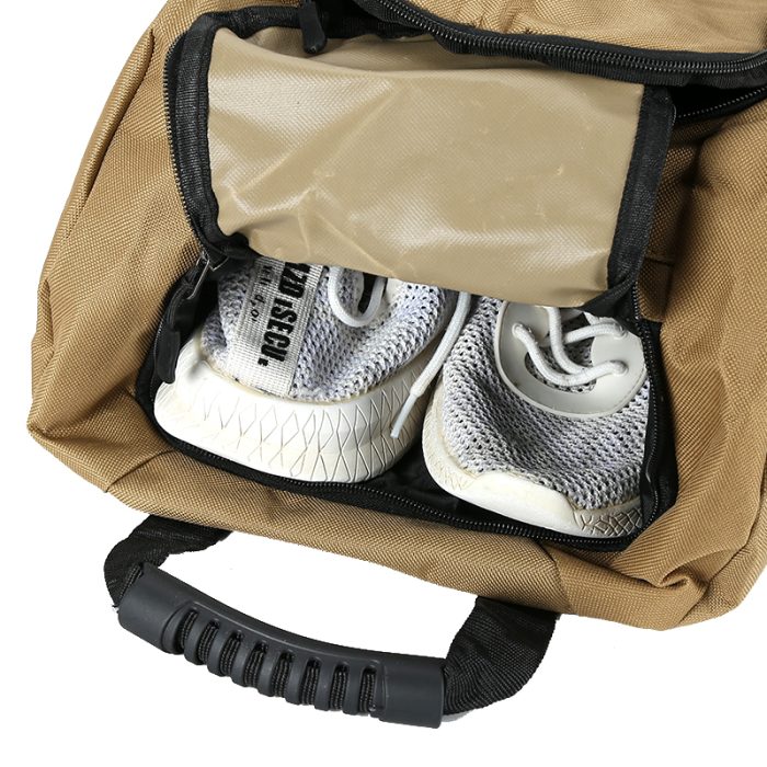 Custom Logo Large Capacity High Quality Waterproof Travelling Sports Gym Bag Duffel Travel Bags With Shoe Compartment - Image 3