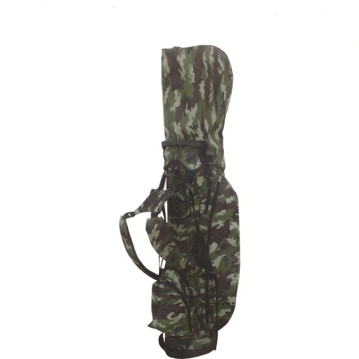 Custom Logo Lightweight Black Disc Golf Bag Oxford Cloth Plastic Base Golf Stand Bag For Golf Driving Range - Image 3