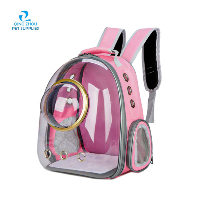 2022 New Pet Cat Carrier Transparent Space Capsule Pet Harness Backpack Pet Astronaut Backpack - Image 3