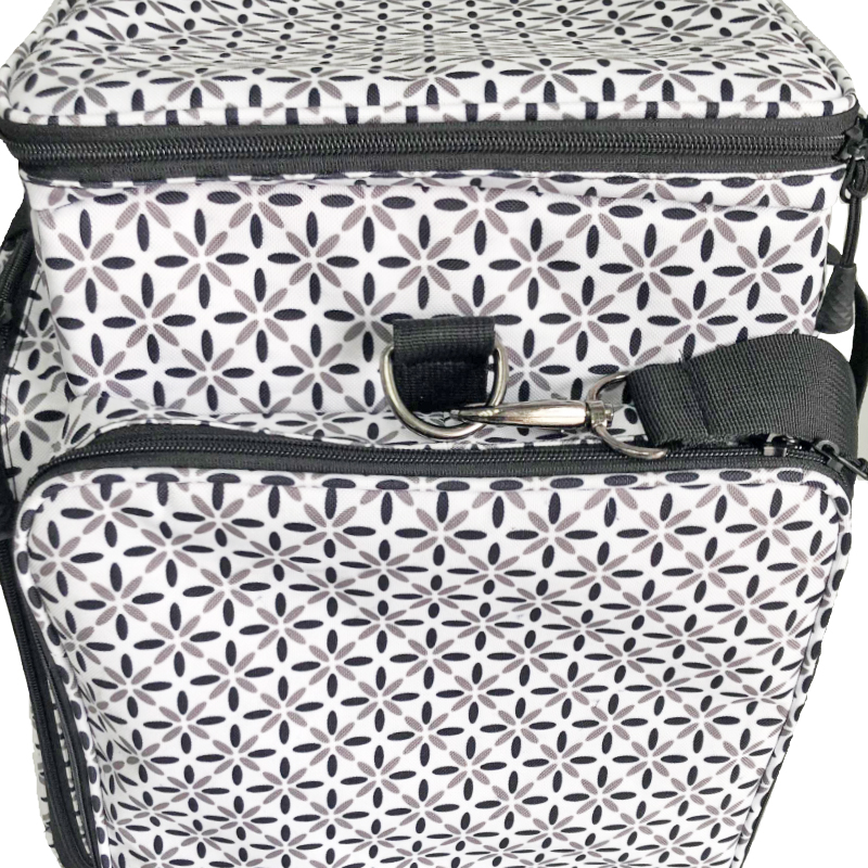 Yarn Storage Bag with Clear Top Portable Knitting Tote for Yarn Skeins Crochet Hook Knitting Needles(up to 16 inches)with - Image 2