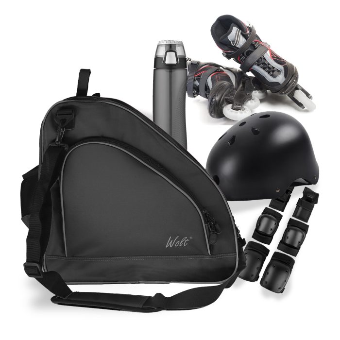 Ice Skate Bag Roller Skate Bag Fashion adjustable shoulder Bag for both youth and adults - Image 5