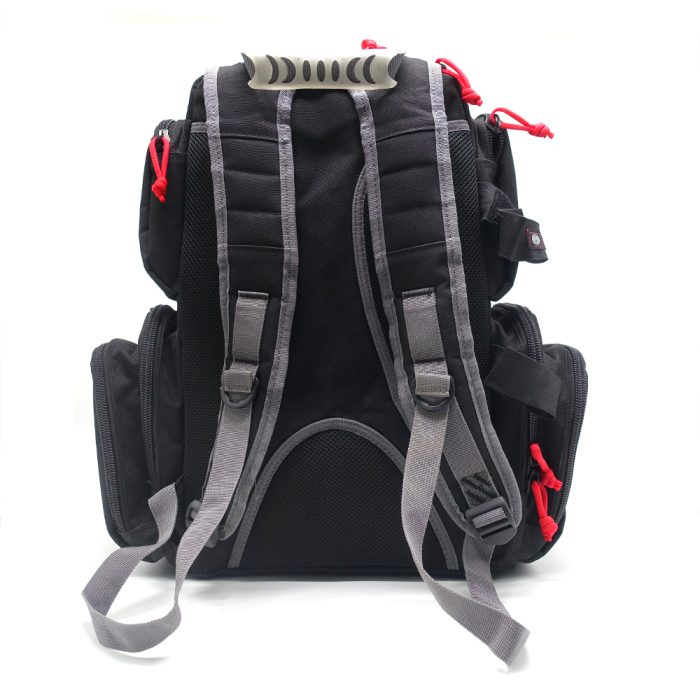 Discs Commander Backpack Disc Golf Bag  20 Disc Capacity Two Deep Storage Pockets Two Water Bottle Holders - Image 4