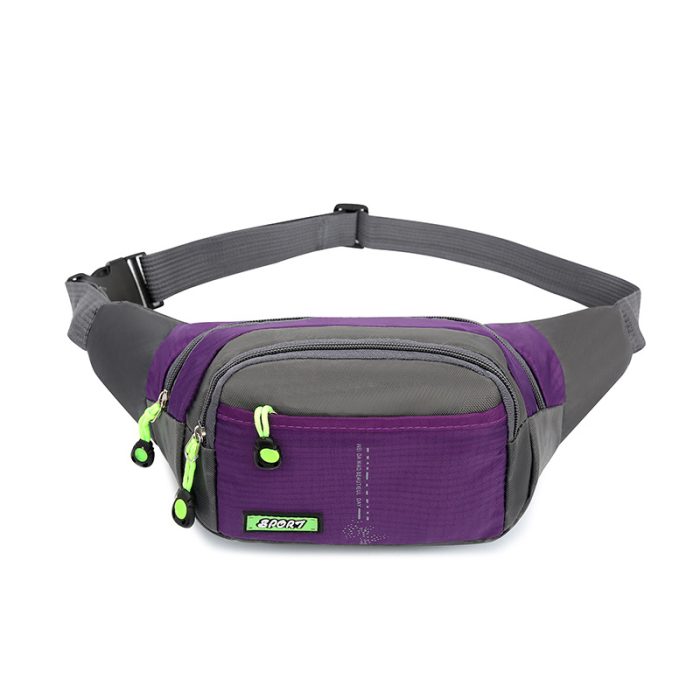 stylish waist bag waist bag in yellow and gray colour waterproof waist bag - Image 2