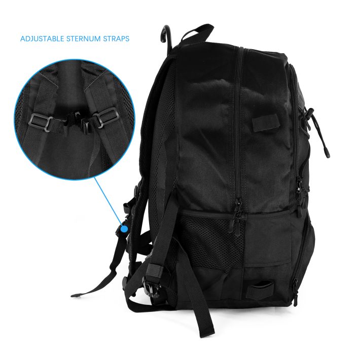 Turf Extra Large Lacrosse bag with Two Sticks holder and Separate Cleats Compartment Field Hockey Lacrosse backpack - Image 4