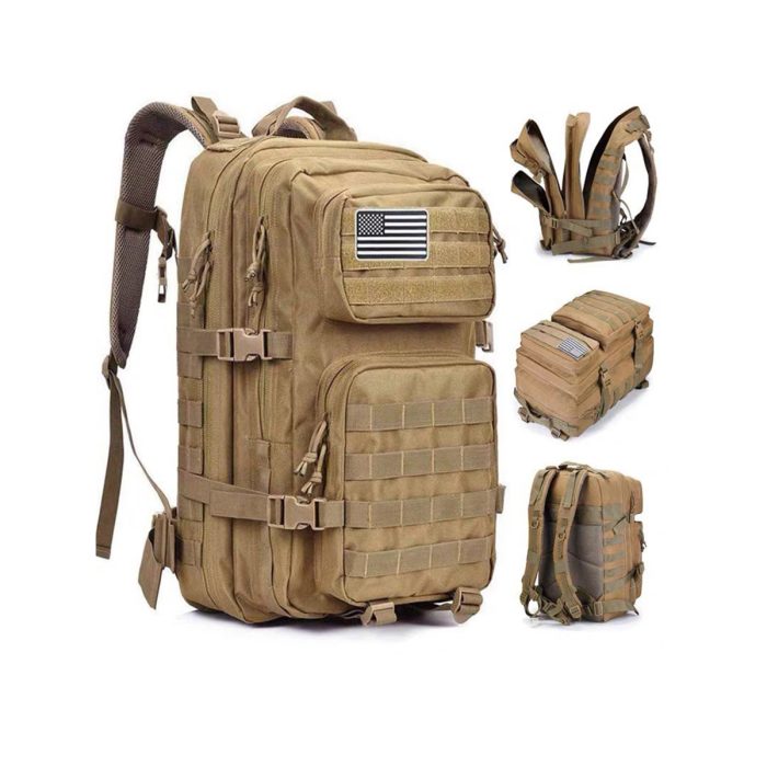 45L Molle Hunting Rucksack Sport Cycling Climbing Bag Travel Tactical Hiking Backpack