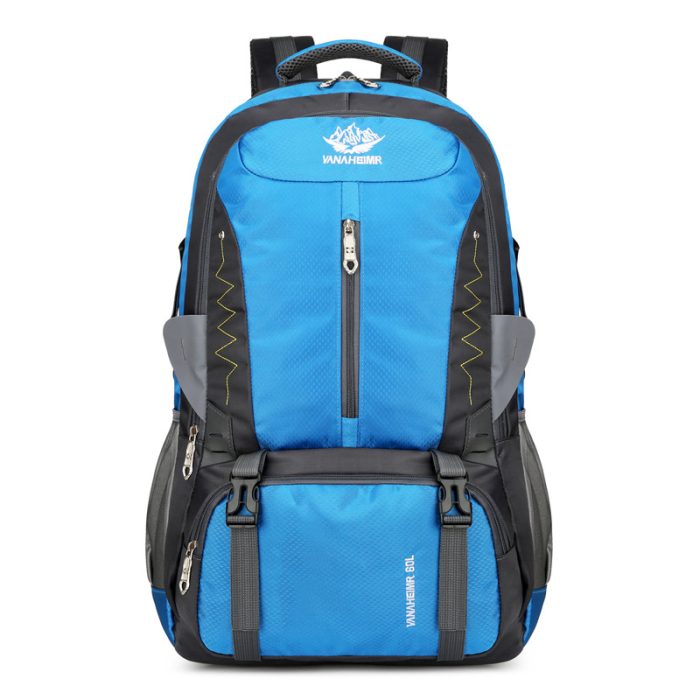 60L Hiking Wholesale Large Capacity OutdoorTeenage Travelling Bags Waterproof Duffle Camping Backpack - Image 5