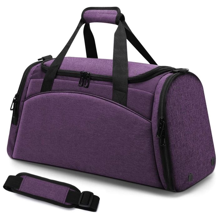 weekender sports gym bag for men women waterproof travel gym tote bag - Image 4