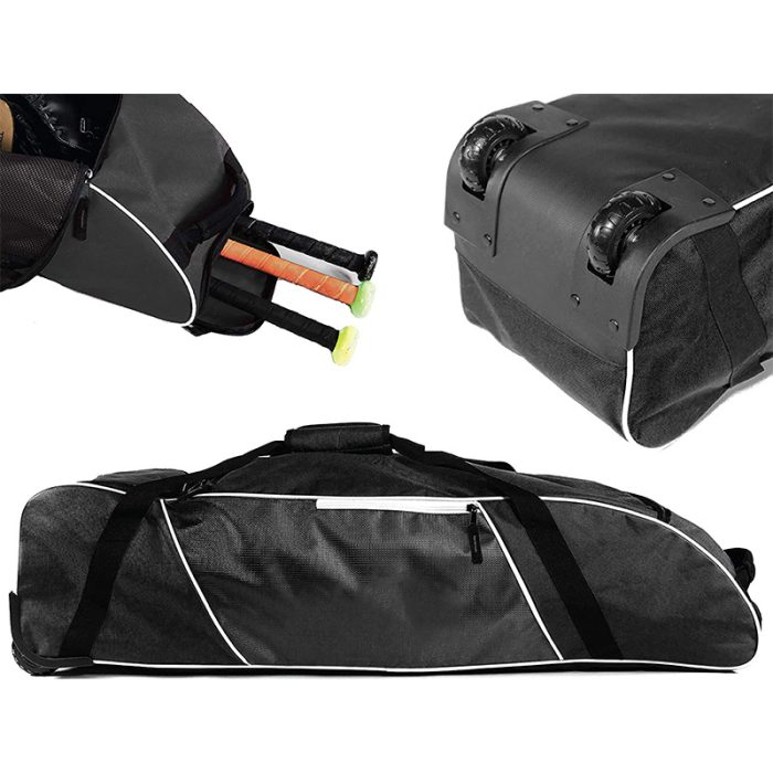 Baseball Roller Bag-wheeled Baseball Bat Bags With Wheels For Baseball Equipment For Youth - Image 5