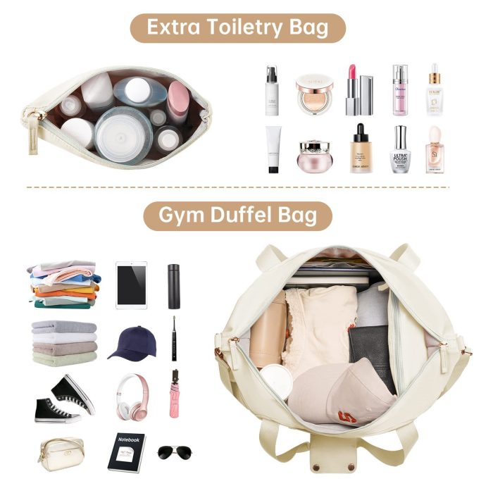 Women's fitness duffel bag waterproof breathable durable dry and wet separation multifunctional large capacity travel bag - Image 2