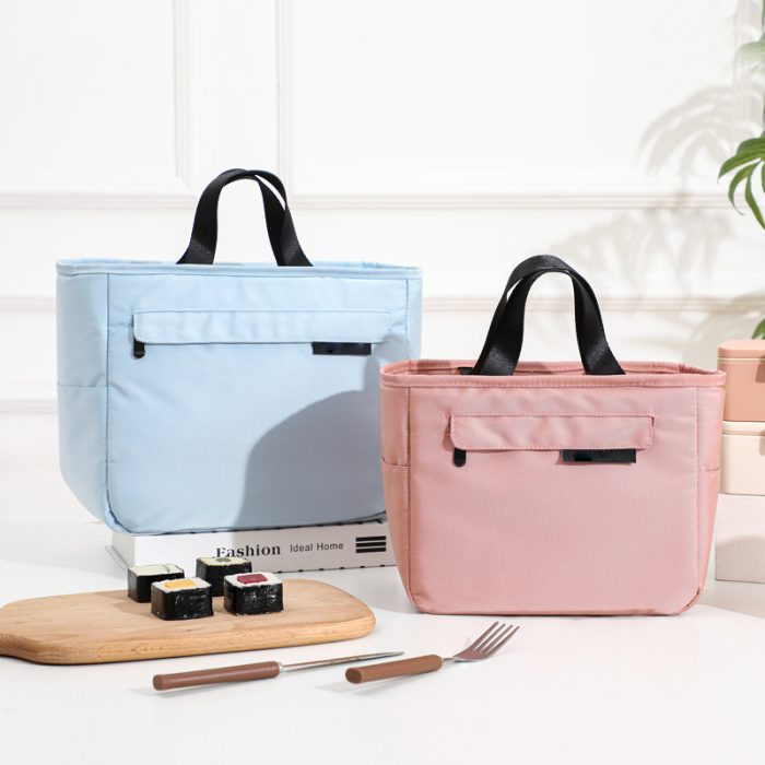 Waterproof Large Capacity Lunch Bag Aluminum Foil Thickened Thermal Insulation Handbag Outdoor Lunch Bento Thermal Cooler Bag - Image 3