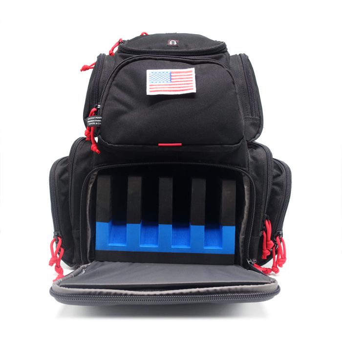 Discs Commander Backpack Disc Golf Bag  20 Disc Capacity Two Deep Storage Pockets Two Water Bottle Holders - Image 5