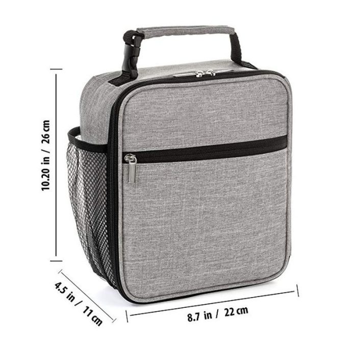Lunch Bag for Women Men Insulated Lunch Box for Adult Reusable Lunch Tote Bag for Work, Picnic, School or Travel - Image 2
