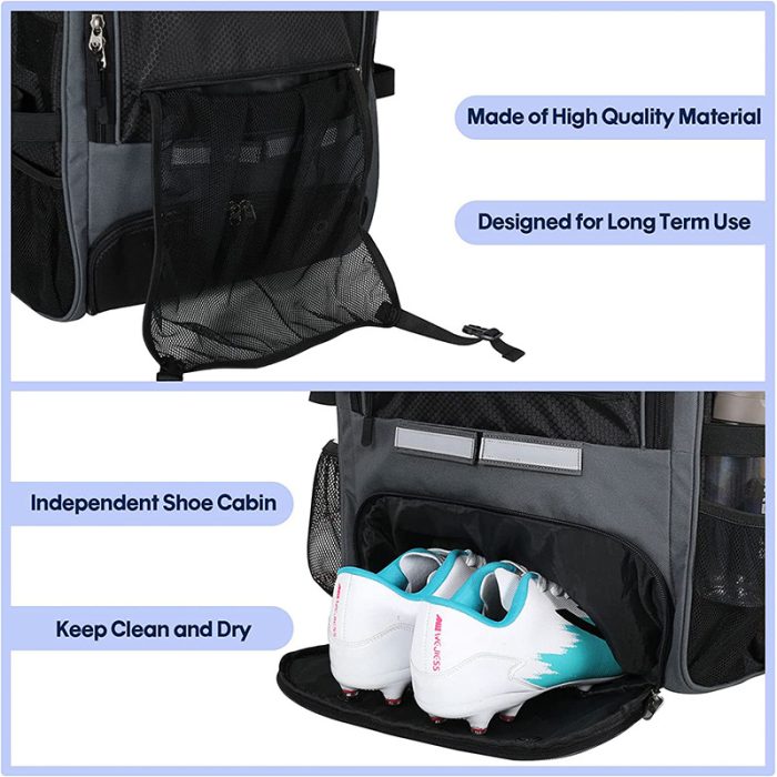Wholesale Baseball Equipment Bag Holds Bat Helmet Shoes Softball Sport Outdoor Leisure Baseball Backpack Bag - Image 4