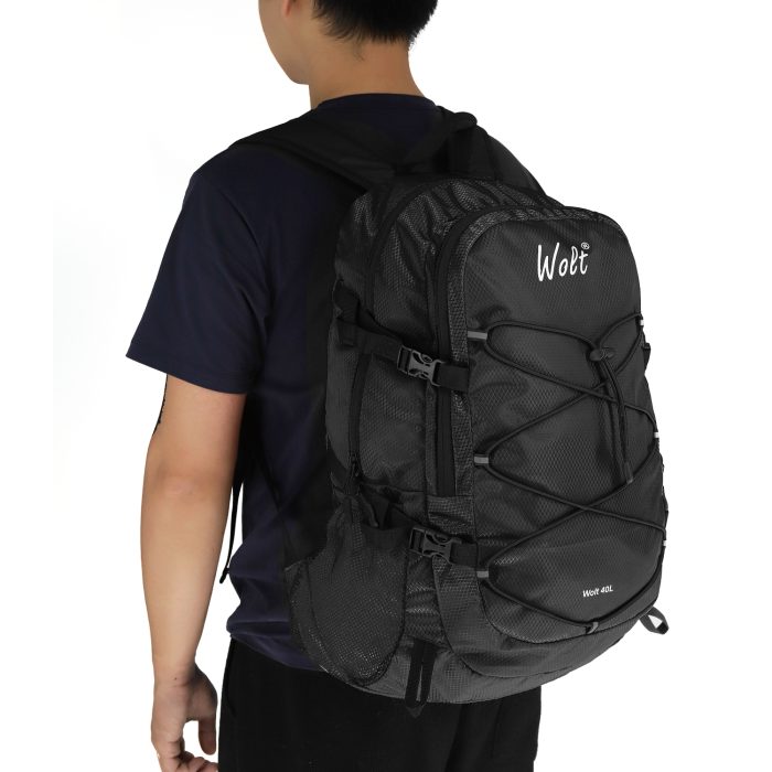 Packable Hiking Backpack 40L Waterproof Camping Backpack Men Women Foldable Lightweight Hiking Daypack - Image 6