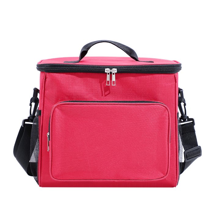 Factory customization Oxford material square aluminum foil thickened outdoor picnic available cooling bag - Image 3