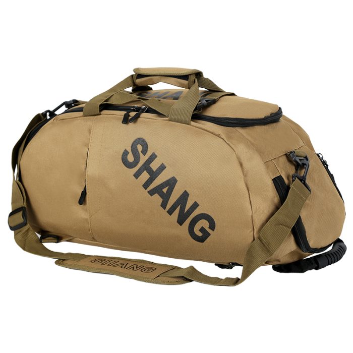 Custom Logo Large Capacity High Quality Waterproof Travelling Sports Gym Bag Duffel Travel Bags With Shoe Compartment