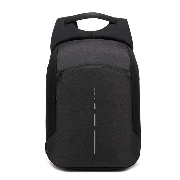 Business Travel Anti Theft Backpack Gift for Men Women with USB Charging Port Lock,Slim Durable Water Resistant laptop Bag