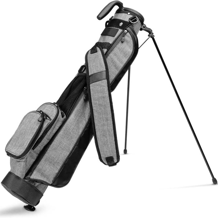 2023 Custom travel sunday golf ball stand bag accessory tour staff tees grip carry organizer for men