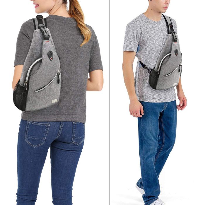 MNew men's chest bagen's chest bag outdoor hiking large capacity multi-functional crossbody bag fashion one shoulder leisure bag - Image 4