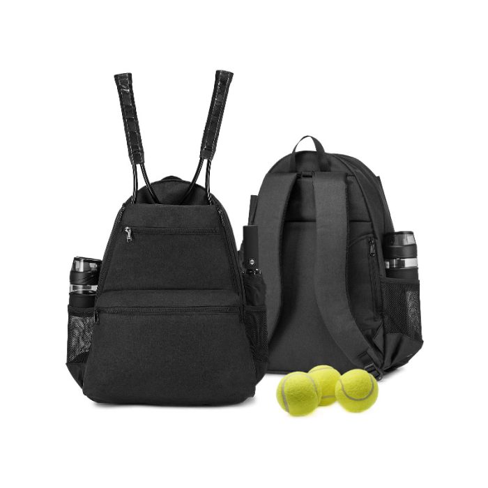 2 Racquets Custom Logo Tennis Racket Storage Large Capacity For Men Tennis Racket Backpack - Image 3