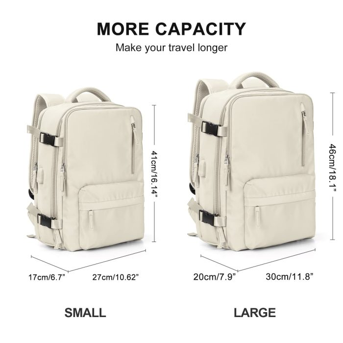 2023 New Travel Computer Bag Large Capacity Multifunctional Luggage Backpack Student Waterproof Computer Backpack Polyester N/n - Image 3
