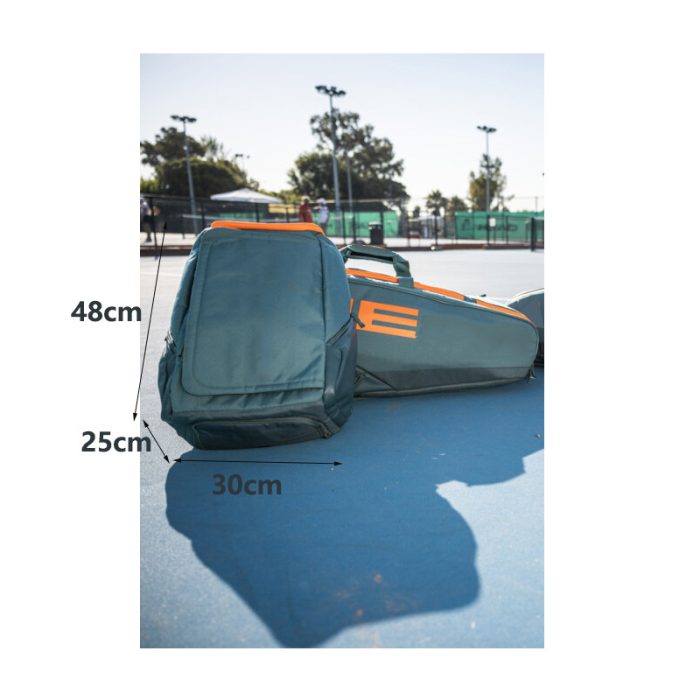 Large capacity double shoulder tennis backpack customized outdoor sports racket badminton bag - Image 3